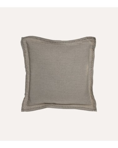Cojín Borde con Costuras de Lino