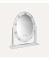 Espejo LED Oval Glam con Soporte