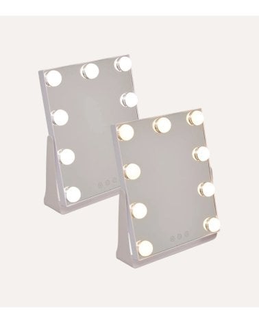 Espejo LED Holly con Soporte Giratorio