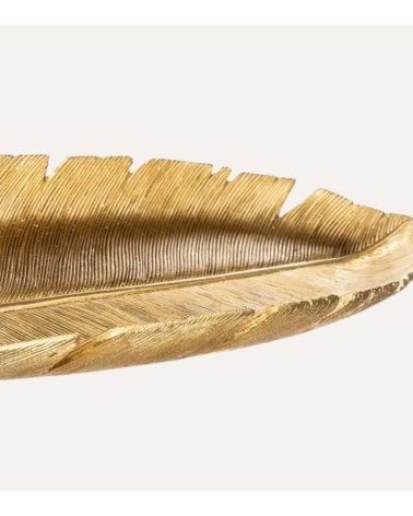 Bandeja de Hoja Otoñal de Poliresina