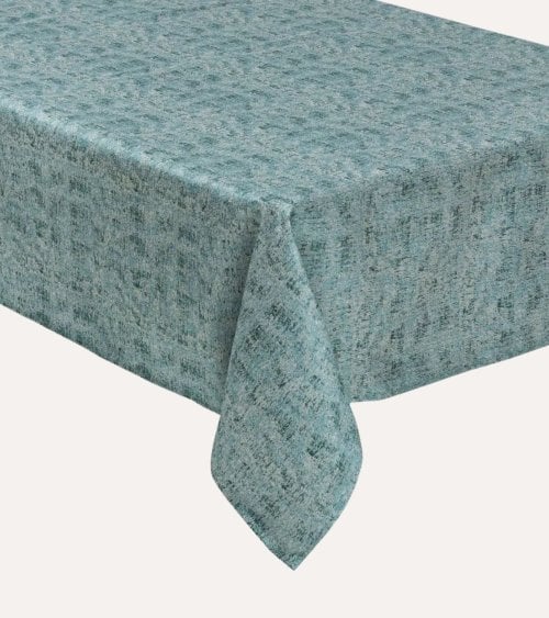 Mantel Navideño Antimanchas Rústico de Poliéster