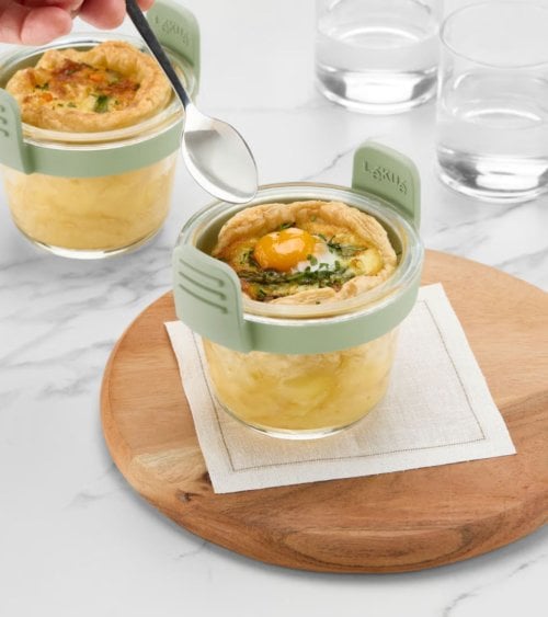 Set de 4 Mini Vasos para Freidora de Aire de Vidrio