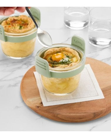 Set de 4 Mini Vasos para Freidora de Aire de Vidrio