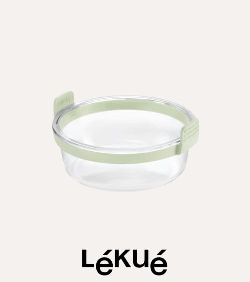 Cesta Redonda para Freidora de Aire de Vidrio