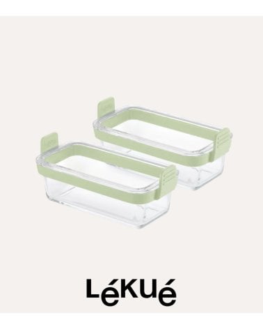 Set de 2 Cesta para Freidora de Aire de Vidrio