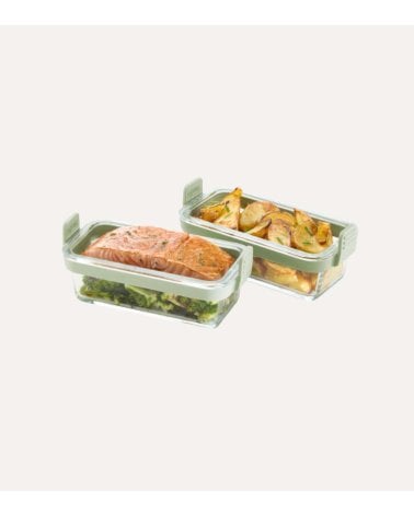 Set de 2 Cesta para Freidora de Aire de Vidrio