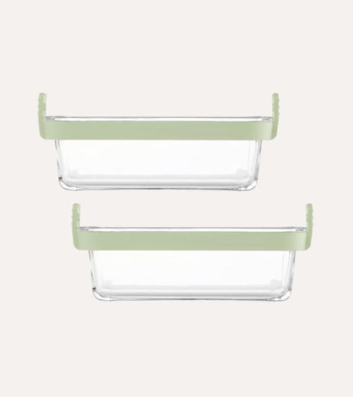 Set de 2 Cesta para Freidora de Aire de Vidrio