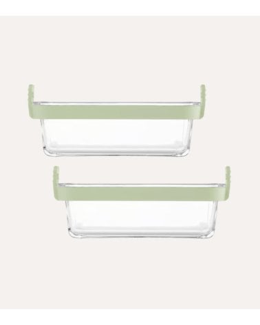 Set de 2 Cesta para Freidora de Aire de Vidrio