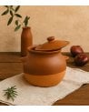 Olla con Tapa de Barro para Cocina Tradicional