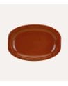 Bandeja Oval de Barro para Cocina Tradicional