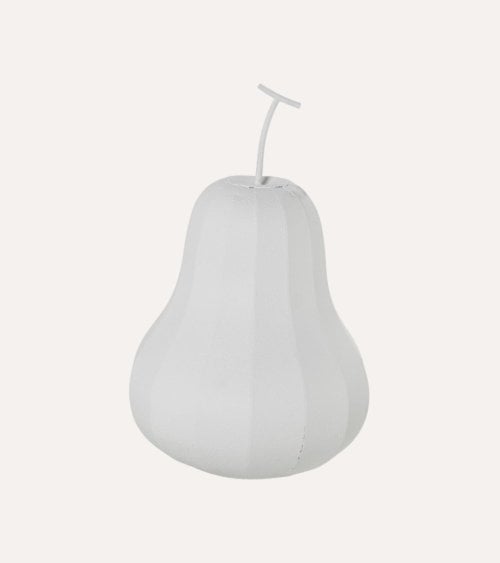 Figura Decorativa de Fruta de Metal