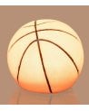 Lámpara de Mesa LED Infantil de Balón de Baloncesto de Poliresina