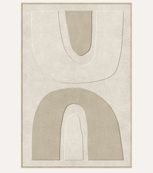 Cuadro Lienzo Abstracto de Arcos