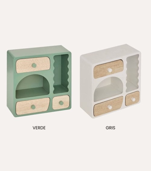 Joyero Chérie con 3 Cajones de MDF