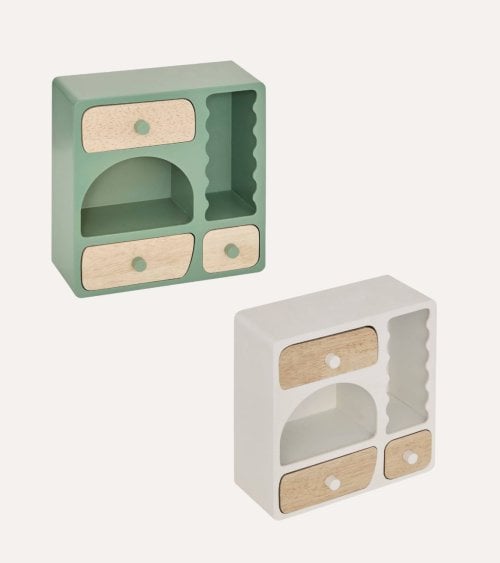 Joyero Chérie con 3 Cajones de MDF