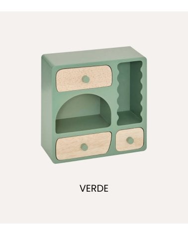 Joyero Chérie con 3 Cajones de MDF