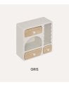 Joyero Chérie con 3 Cajones de MDF