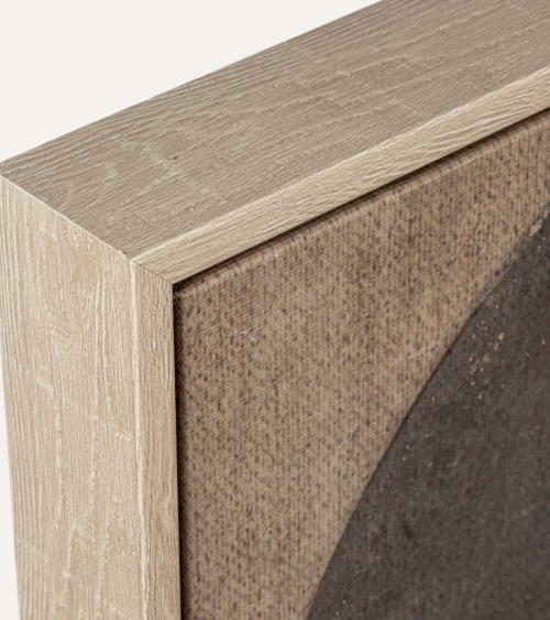 Cuadro Lienzo Abstracto de Formas Terra de Madera