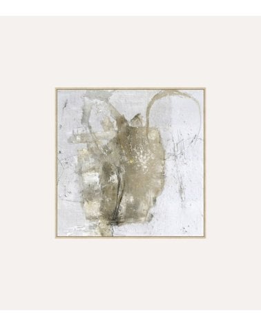 Cuadro Lienzo Abstracto de Formas Inorgánicas