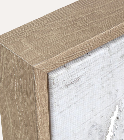 Cuadro Lienzo Abstracto de Formas Inorgánicas