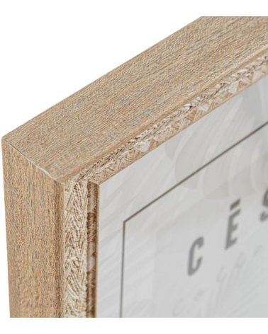 Marco de Foto con Borde Trenzado de Plástico