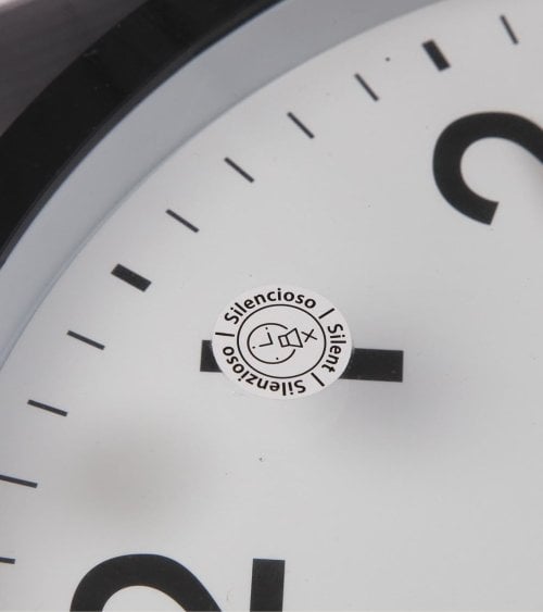 Reloj de Pared Clásico de Plástico