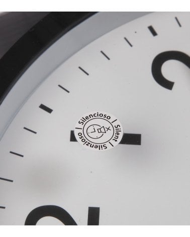 Reloj de Pared Clásico de Plástico