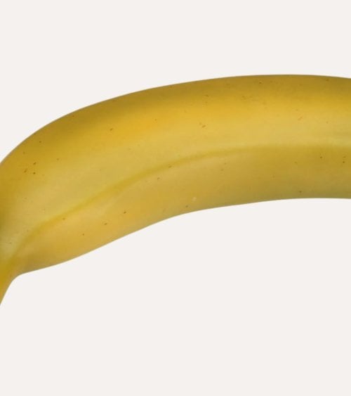 Platano Decorativo Realista de Hierro y Plástico