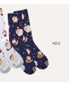 Calcetines de Navidad Papá Noel Ideal para Regalo