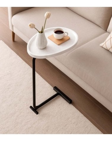 Mesa Auxiliar Nela de Madera y Hierro