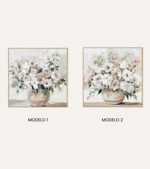 Cuadro Lienzo de Amelias con Marco de Madera