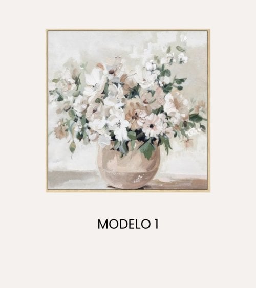 Cuadro Lienzo de Amelias con Marco de Madera