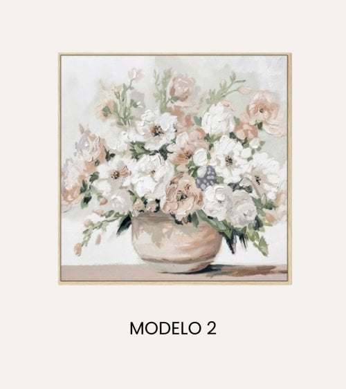 Cuadro Lienzo de Amelias con Marco de Madera