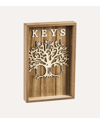 Cuelga Llaves Árbol de Llaves de Madera