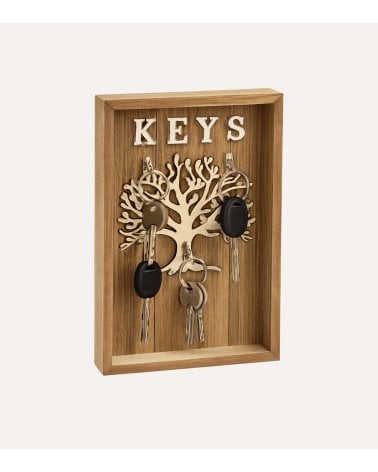 Cuelga Llaves Árbol de Llaves de Madera