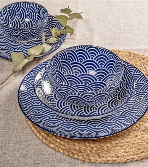 Bol Tokyo Estilo Japonés de Porcelana