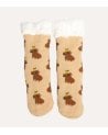 Calcetines Antideslizante de Capibara de Borreguillo