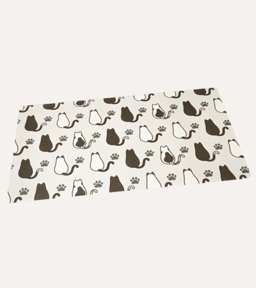 Alfombra Antideslizande de Gatos de Plástico