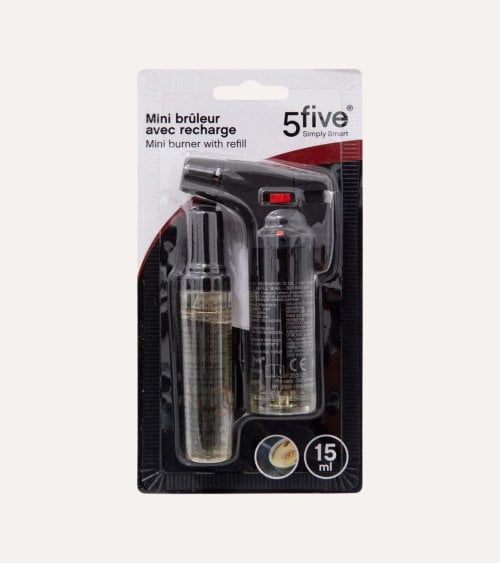 Soplete de Cocina Mini Quemador con Recambio