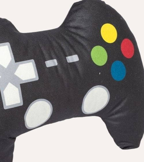 Cojín Decorativo con Forma de Mando de Poliéster