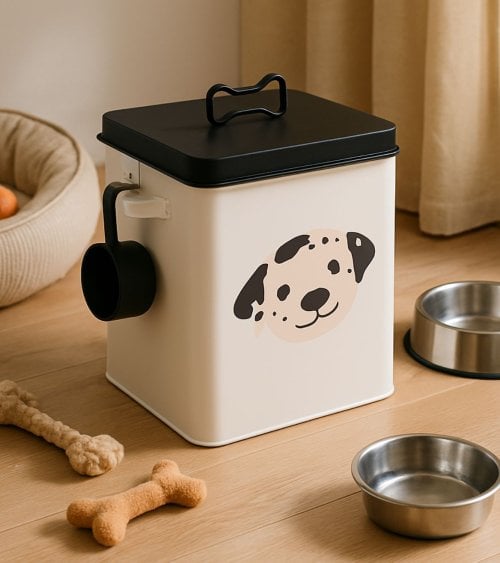 Caja Organizadora de Comida para Perros