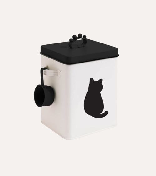 Caja Organizadora de Comida para Gatos