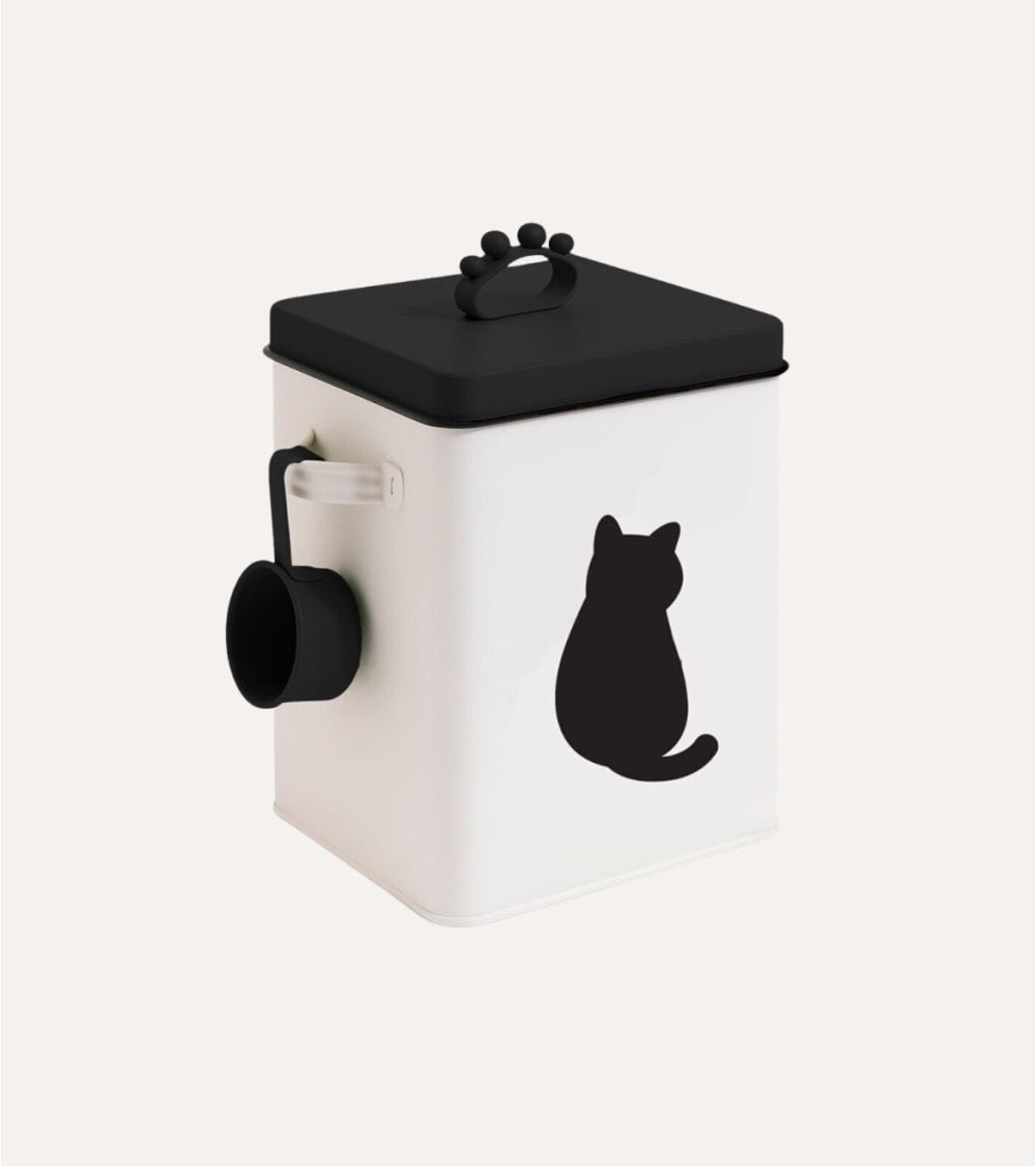 Caja Organizadora de Comida para Gatos
