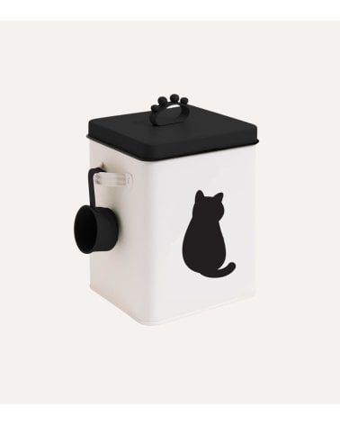 Caja Organizadora de Comida para Gatos