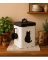 Caja Organizadora de Comida para Gatos