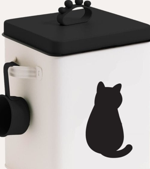 Caja Organizadora de Comida para Gatos
