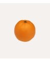Naranja Decorativa Realista de Hierro y Plástico