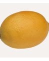 Limón Decorativo Realista de Hierro y Plástico
