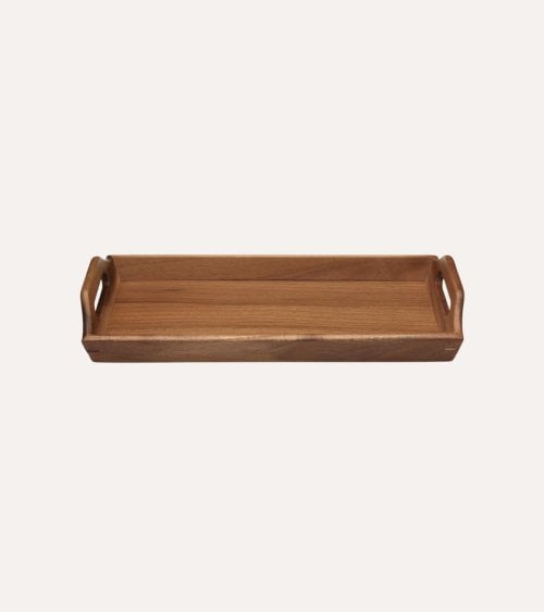 Bandeja para Mesa de Madera de Acacia
