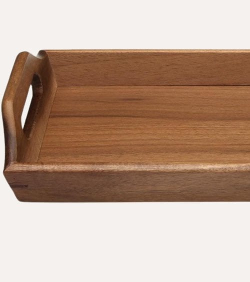 Bandeja para Mesa de Madera de Acacia